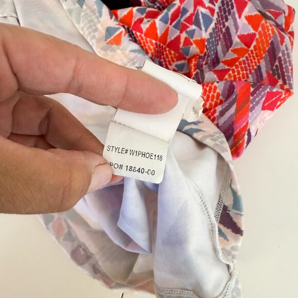 Prana Womens Phoebe Strappy Top in Fireball Firefly Pink Burgundy - S - Picture 7 of 9